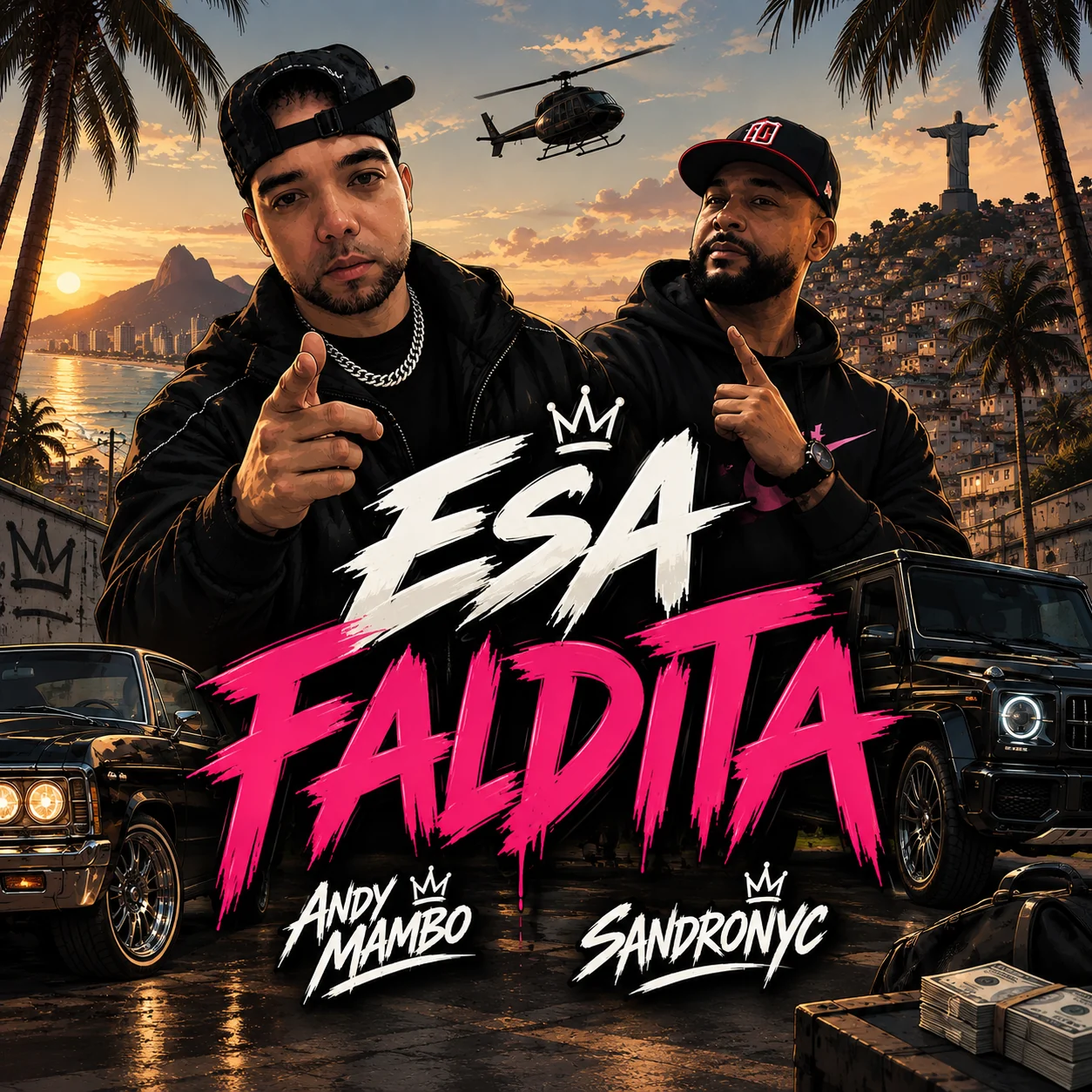 Portada oficial de Esa Faldita — Andy Mambo + SandroNYC